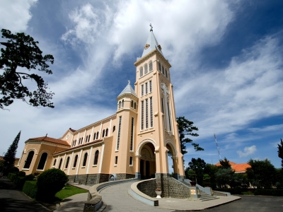 Dalat-cathedral-in-Dalat